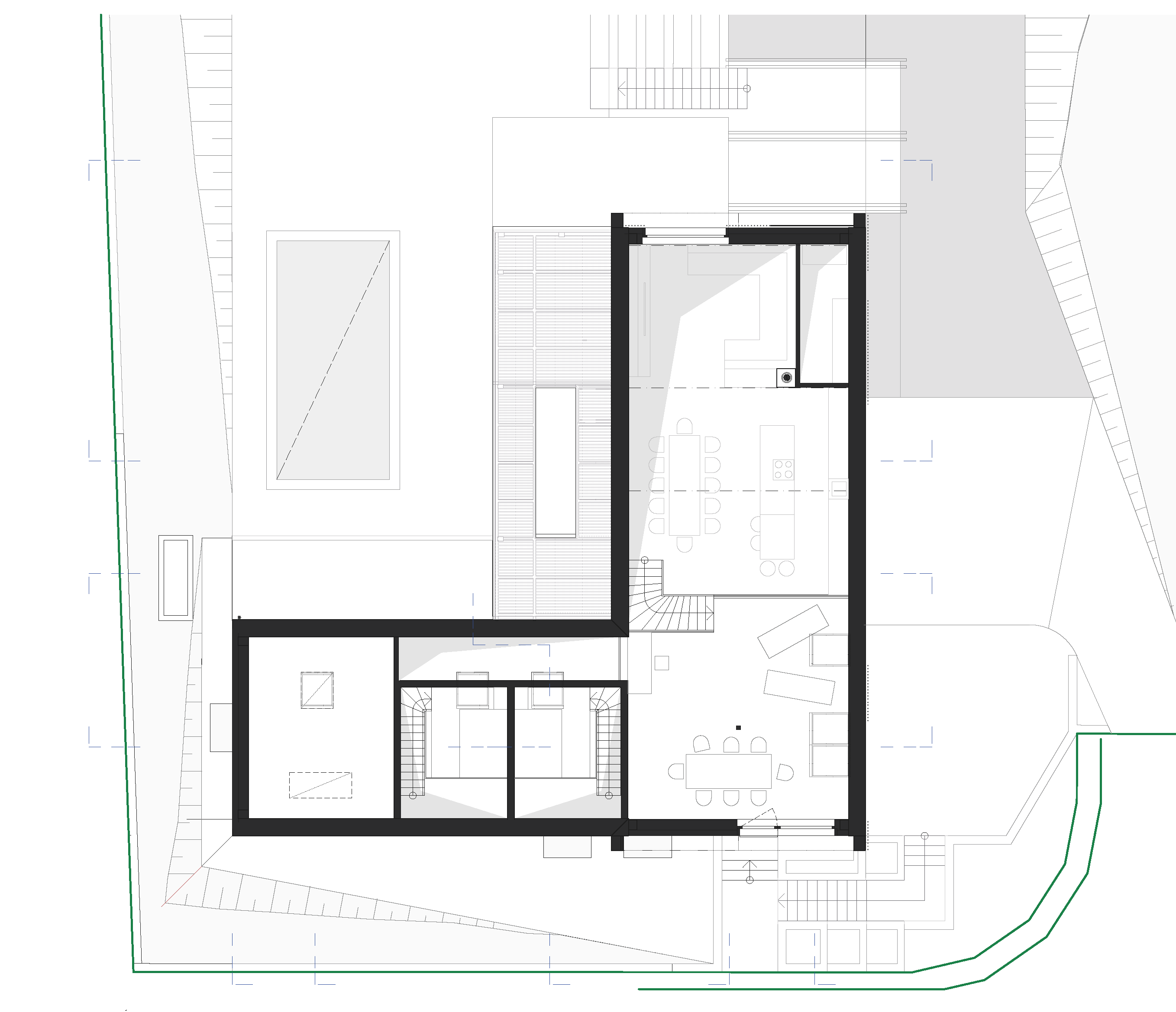 Neubau Haus RLS, Pöllau, Grundriss OG mit Freizeitempore